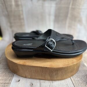 Dansko Black Women's Sandals